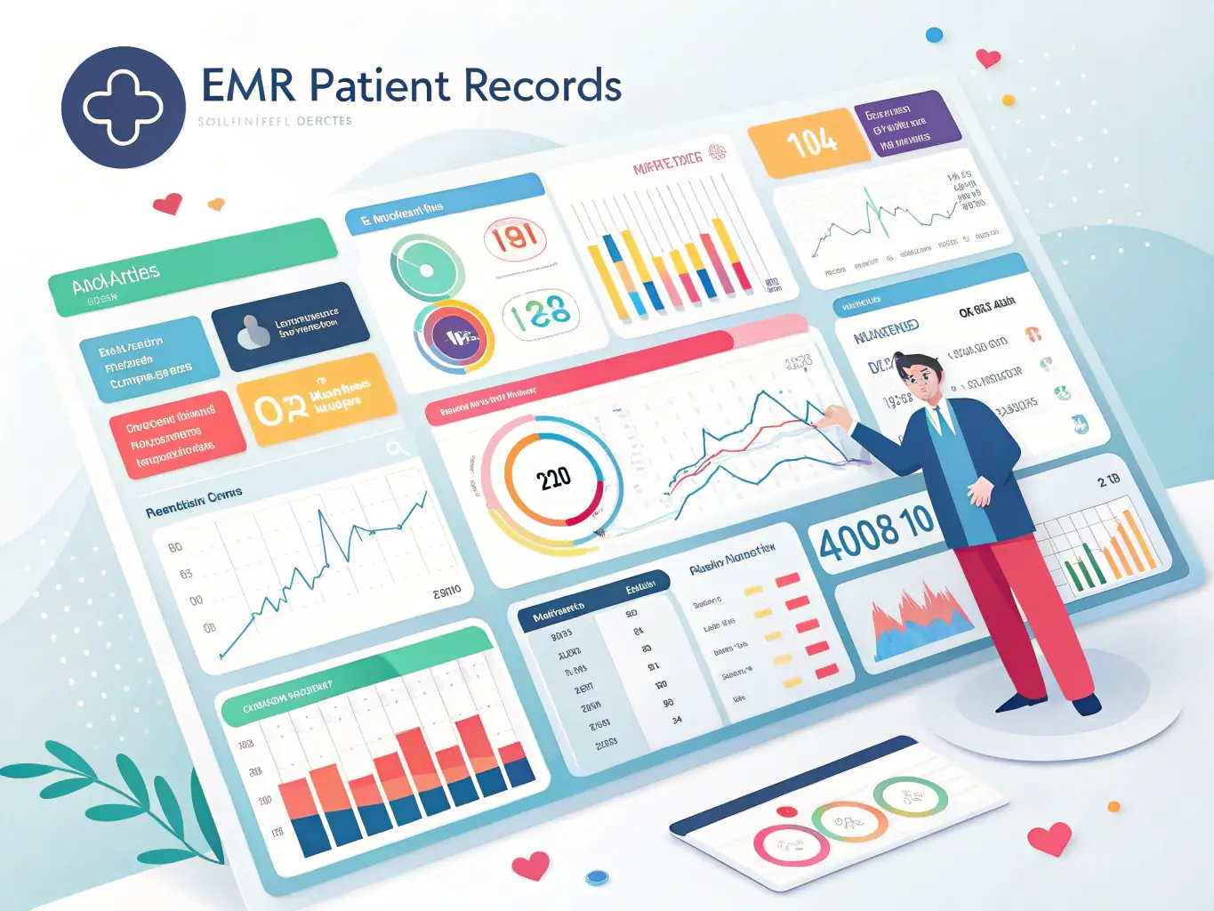 A screenshot of the eMAR system interface showing real-time medication administration records and alerts.